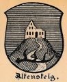 Wappen von Altensteig/ Arms of Altensteig