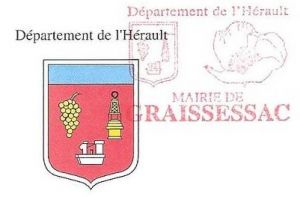 Blason de Graissessac/Coat of arms (crest) of {{PAGENAME
