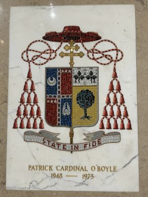 Arms of Patrick Aloysius O'Boyle