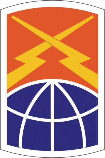 Coat of arms (crest) of 160th Signal Brigade, US Army