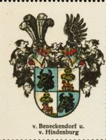 Wappen von Beneckendorf und von Hindenburg