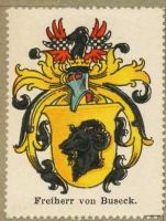 Wappen Freiherr von Buseck