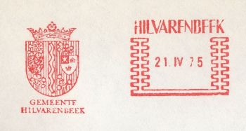Wapen van Hilvarenbeek/Coat of arms (crest) of Hilvarenbeek