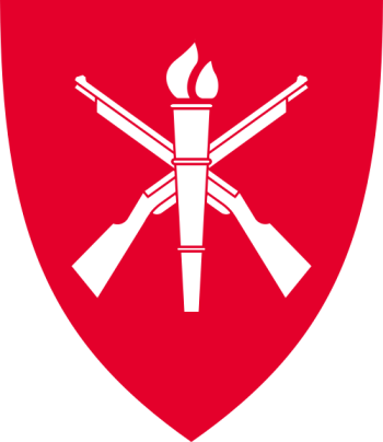 Coat of arms (crest) of the Infantry Course Department, Norwegian Army
