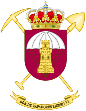 Light Sapper Battalion VI, Spanish Army.png