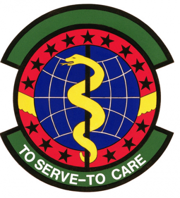 Coat of arms (crest) of the 94th Tactical Hospital, US Air Force