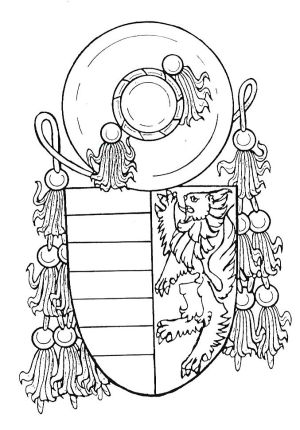 Arms (crest) of Raymond-Guilhelm des Fargues