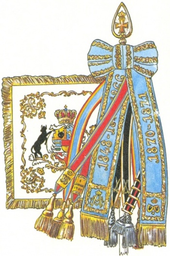 Coat of arms (crest) of 1st Grand Ducal Mecklenburgian Dragoon Regiment No 17