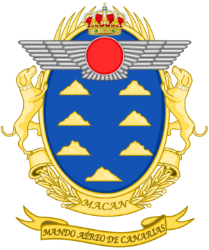 Canary Islands Air Command, Spanish Air Force.png