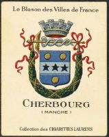 Blason de Cherbourg/Arms (crest) of Cherbourg