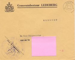 Wapen van Ledeberg/Arms (crest) of Ledeberg