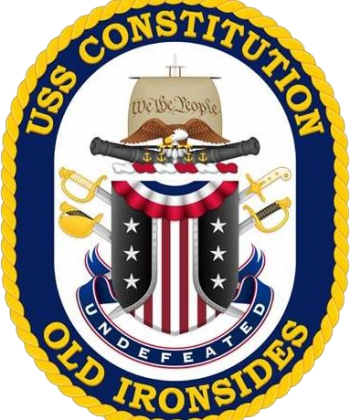 Coat of arms (crest) of Sailing Frigate USS Constitution