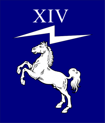 Coat of arms (crest) of the 14 Signal Regiment (Electronic Warfare), British Army