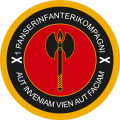 1st Armoured Infantry Company, II Battalion, Jutland Dragoon Regiment, Danish Army.png