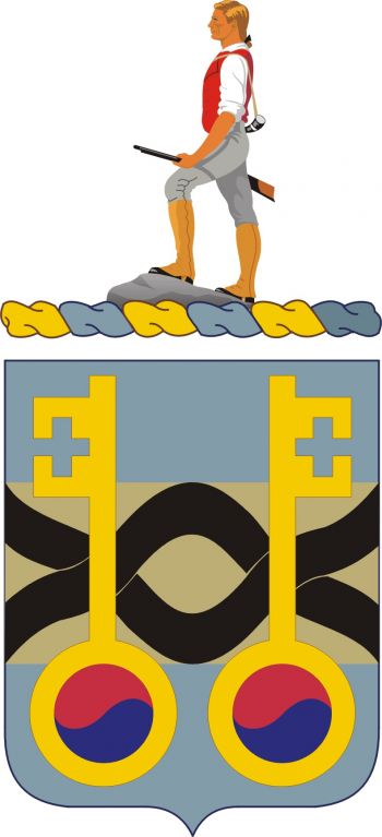 Coat of arms (crest) of 325th Quartermaster Battalion, US Army