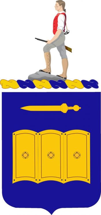 Coat of arms (crest) of 420th Infantry Regiment, US Army