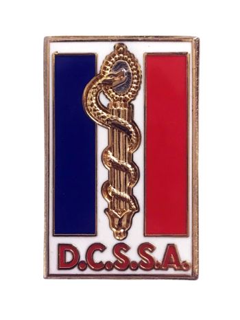 Coat of arms (crest) of the Central Direction of the Armed Forces Medical Service, France