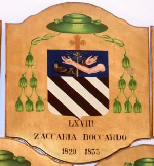Arms of Zaccaria Boccardo