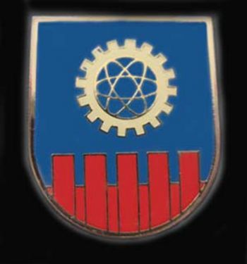 Coat of arms (crest) of the Electronic Material Maintenance Company, German Army