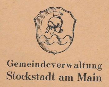 Wappen von Stockstadt am Main/Coat of arms (crest) of Stockstadt am Main