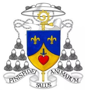 Arms (crest) of Hugh Allen