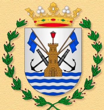 Coat of arms (crest) of the Infantry Regiment Ferrol No 65 (old), Spanish Army