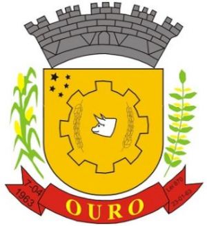Brasão de Ouro (Santa Catarina)/Arms (crest) of Ouro (Santa Catarina)