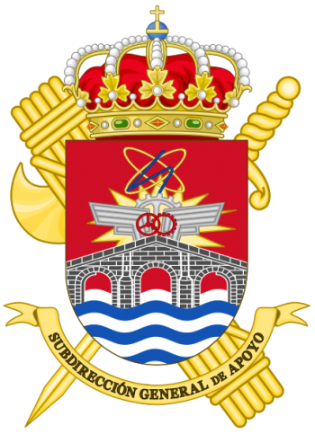 Coat of arms (crest) of Support General Sub-Directorate, Guardia Civil