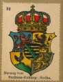 Wappen von Herzog von Sachsen-Coburg-Gotha