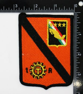 Coat of arms (crest) of the 1st Transport Regiment, Mexican Army