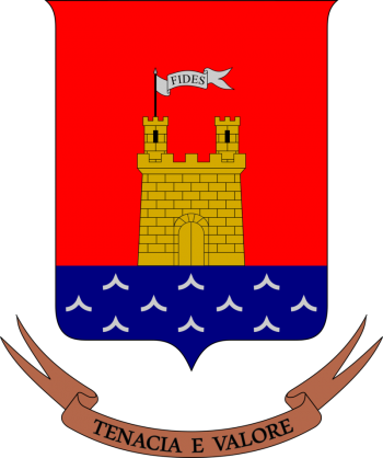 Coat of arms (crest) of the 34th Infantry Regiment Livorno, Italian Army