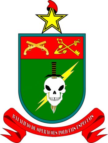 Coat of arms (crest) of Battalion of Special Police Operations, Military Police of Santa Catarina