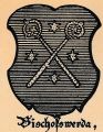 Wappen von Bischofswerda/ Arms of Bischofswerda