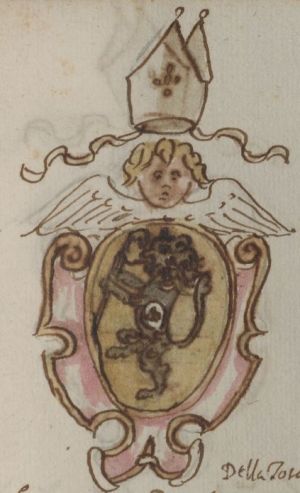 Arms (crest) of Lottieri della Tosa