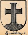 Wappen von Landsberg am Lech/ Arms of Landsberg am Lech