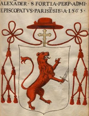 Arms (crest) of Alessandro Sforza