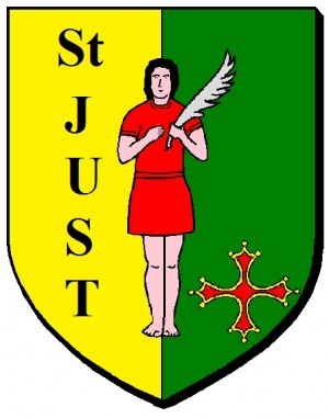 Blason de Saint-Just (Hérault)