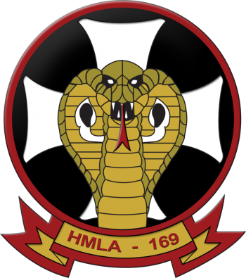 Coat of arms (crest) of the HMLA-169 Vipers, USMC