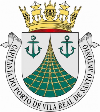 Coat of arms (crest) of Harbour Captain of Vila Real do Santo António, Portuguese Navy