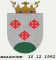 Wapen van Maasdonk/Coat of arms (crest) of Maasdonk