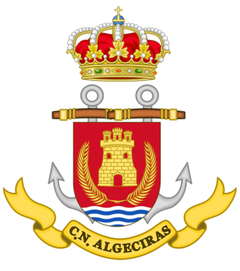 Coat of arms (crest) of the Naval Command of Algeciras, Spanish Navy