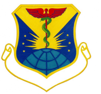 Coat of arms (crest) of the 24th Medical Group, US Air Force