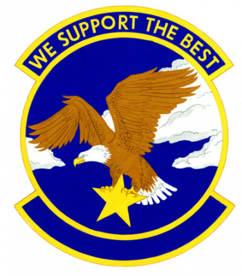 Coat of arms (crest) of the 913th Combat Support Squadron, US Air Force