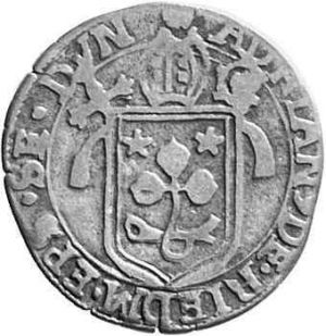 Arms (crest) of Adrian III. von Riedmatten