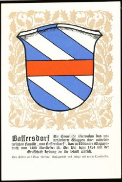 Wappen von/Blason de Bassersdorf