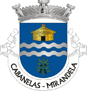Brasão de Cabanelas (Mirandela)/Arms (crest) of Cabanelas (Mirandela)