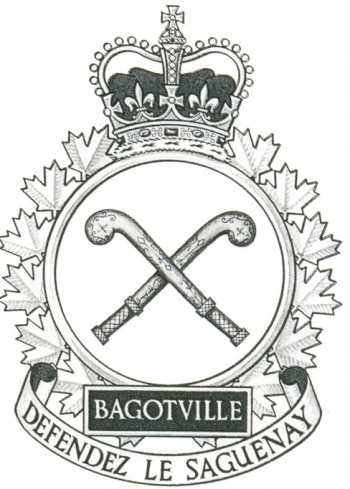 Coat of arms (crest) of the Canadian Forces Base Bagotville, Canada