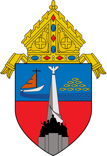 Arms (crest) of Diocese of Kalookan