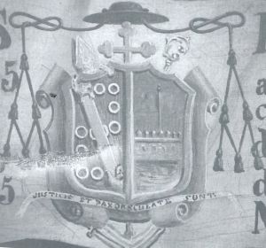 Arms of Tomás de Roda y Rodríguez