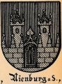 Wappen von Nienburg an der Saale/ Arms of Nienburg an der Saale